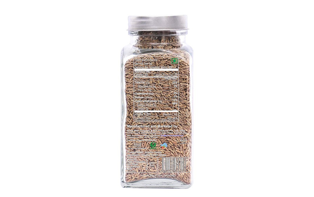 Bytewise Organic Cumin    Jar  100 grams